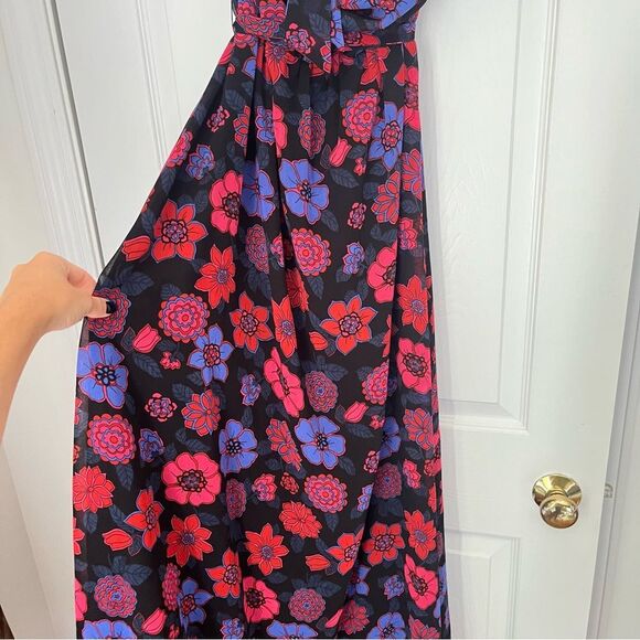 ModCloth High Neck Tie Waist Maxi Dress - Picture 6 of 7